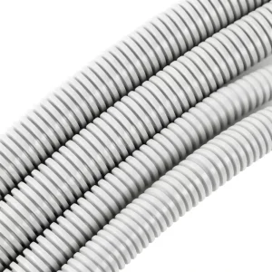Flexible PVC Pipe Electrical Nonmetallic Grey Corrugated Conduit Pipe for American Standard