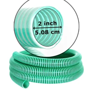Flexible PVC Rigid PVC Helix Smooth Bore Synthetic Braiding Corrugated Outer Surface Braided Suction Delivery Hose