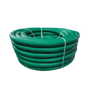 Flexible PVC Spiral Corrugated Suction Hose For Irrigation High Pressure Lightweight 3-10 Inch Sizes Water Pump Use