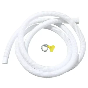 Flexible Plastic AC Drainage Pipe 1-10 Meter White Electric Air Conditioning Fitting for Home Air Conditioner Installation Parts