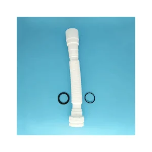 Flexible Plastic Bathroom Drain Pipe for Washing Basin Adjustable Sink Waste Tube Anti Odor Design