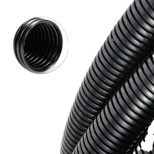 Flexible Plastic Hose Electrical Wire Sleeve Drainage Plumbing Tube PP PA PE Corrugated Pipe