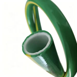 Flexible Reinforced Durable PVC High Pressure Water Garden Hose Anti Abrasion Weatherproof for Home Lawn Watering Outdoor