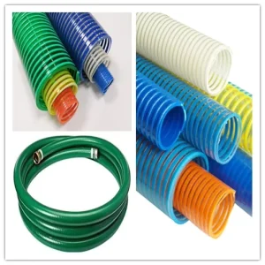 Flexible Reinforced High Pressure Heavy Duty PVC Suction Hose CE ISO Certified Industrial Use Lightweight Eco Friendly Durable