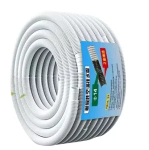 Flexible Transparent Corrugated Drainage Pipe for Wastewater and Air Conditioning Made of Plastic