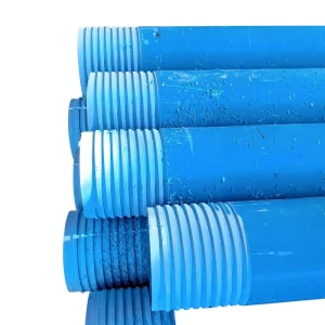 Flexible UPVC Perforated Pipe for Agricultural Drainage System High Strength Non Toxic Irrigation Pipe