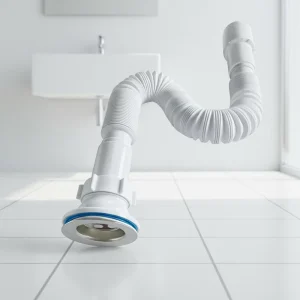 Flexible Waste Drain Pipe for Bathroom Wash Basin Drain Hose Plastic Waste Pipe