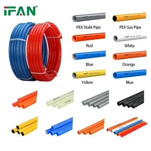 Floorheating Tube Hydronic Plomberie Underfloor Insulation Pex Pipe Plumbing System Floor Heating Pexa Pexb Pert EVOH Pipe