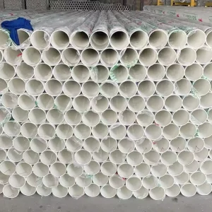 Food Grade Corrosion Resistant UPVC Tube 2 4 6 8 10 12 Inch Diameter 50mm 75mm 90mm 110mm Plastic PVC Water Drainage Pipes