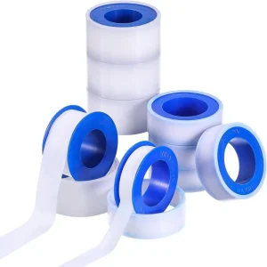 Food Grade High Temperature Resistant PTFE Thread Seal Tape Chemical Resistant White Plumber Sealing Tape for Industrial Pipe