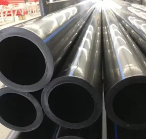 Food Safe HDPE PE Drinking Water Pipe Odorless Non-toxic Plastic Pipe for Hotel School and Residential Complex Plumbing