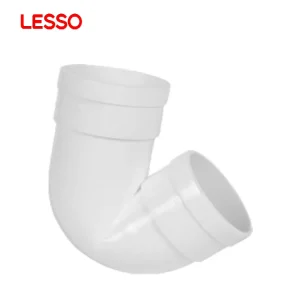 For PVC U Drainage Water Tube Connector 135 Degree Elbow Fittings ISO 3633 50mm 160mm