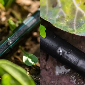 Free Design 16mm 1 Hectare Flat Belt Drip Irrigation System PE Plastic Dripper 1.38 3.0L H Flow Rate 10 60cm Spacing for