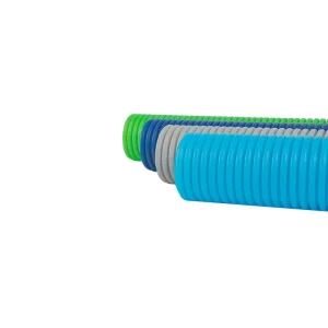 Free Design Strong Bend Ability Heating Fresh Air System Pipe Double Wall Plastic Corrugated HVAC Ventilation PE Flexible Ducts