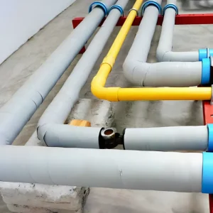 French Drain Perforated Pipe for Washing Machine PVC Material Durable Drainage