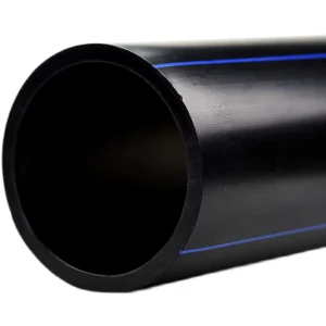 Full Diameter HDPE Large Diameter Durable Drainage Pipe 75mm-1600mm Range High Pressure 50-Year Lifespan Black Hot Melting