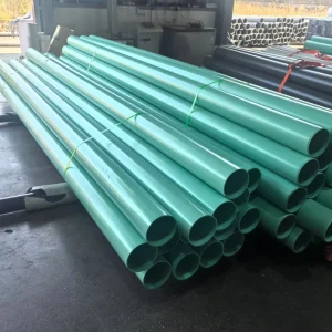 Full Size Available 4″ 6″ 8″ 10″ 12″ SDR35 with Gasket End Rubber Ring End UPVC Drainage Sewer Pipe ASTM D3034 Green or Orange