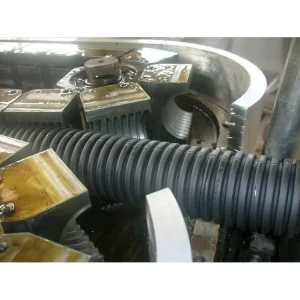 Fully Automatic Electric Conduit Plastic PE Single Wall Corrugated Drain Pipe Production Line