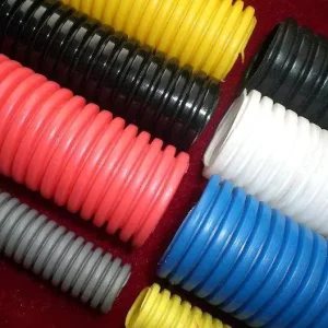 GEGAO High Output Plastic Single Wall Corrugated Pipe Machine for Sewage Drainage
