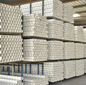 GETO PVC Drain Pipe Large Diameter Sewer Pipe Fittings Thick Construction Sewage Rainwater Hard Plastic Pip