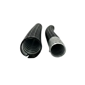 GI Flexible Metal Conduit 25mm Flexible Corrugated Hose Plastic Coated Interlocked Metal Flex Hose PVC Coated Flex Pipe