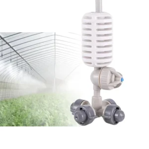 GREAT IRRIGATION Greenhouse Hanging Misting Nozzle Kit with 360° Spray for Agricultural Irrigation