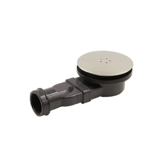 GUIDA 711082 Modern Stainless Steel ABS Cover Plastic Body Bathroom Black Shower Drain