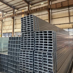 Galvanized ERW 3×3 Inch 1 4” 3 8” Square Tube Welded Hollow Section Pipe with Cutting & Bending Services