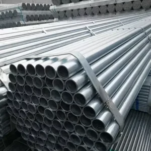 Galvanized Round Steel Pipe 1/2″ 4″ DN15 DN100 Construction Plumbing Fast Delivery China