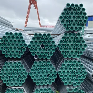 Galvanized Steel Pipe with Grooved Ends for Fire Sprinkler System and Quick Installation High Pressure Resistance GI Tube