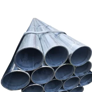 Galvanized Welded Steel Pipe Sturdy Tube for Industrial Pipeline and Building Projects