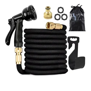 Garden High Pressure Telescopic Hose with TPE & ABS Plastic for Car Wash and Flower Watering