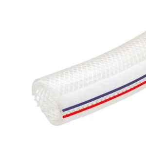 Garden Irrigation Hose 3 4″ Pressure Wear Resistance PVC Plastic Transparent Water Fiber Braided Hose for Agriculture