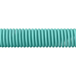 Garden Recoil EVA Curly Spiral Adjustable Retractable Water Hose with Spray Gun CNS Standard 15M Plastic Coiled Hose