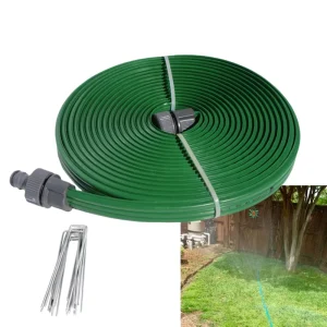 Garden Supplies Flat PVC Irrigation System Sprinkler and Soaker Hose Combination Water-Saving Flexible Plastic Hose