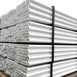 Good Quality China Factory PVC Double walled Pipes for Drainage UPVC Plastic Tube Water Pipe 110mm for Building Plumbing