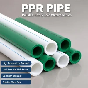 Good Temperature Resistance Polypropylene Random Copolymer Pipe PPR Pipes for Cold and Hot Water Supply