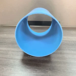 Green Building Material Blue PVC Pipe Temperature Resistance PVC O Pipe Low Temperature Hot Water Pipelines