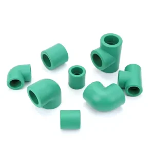 Green PPR Pipe Fittings 25 110mm Durable Pure Plastic Reduce Socket Plumbing Fittings 3 Years Warranty