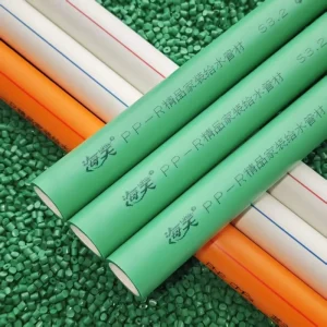 Green PPR Water Pipe 20mm 110mm Polypropylene Plastic Tube for Drinking Water System OEM Custom Logo