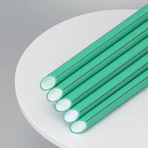 Water Plumbing PPR Tubes Green Polypropylene Pipes for Water Supply Systems PN12.5 PN16 PN25