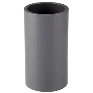 Grey CPVC PVC Pressure Pipe Fitting PN16 High Rigidity for Industrial Water Treatment and Chemical Pipeline