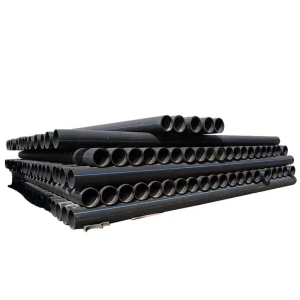 HDPE 355mm PE 80 PN8 Durable Non Toxic Anti Uv Plastic Pipe for Water Supply CE Certified