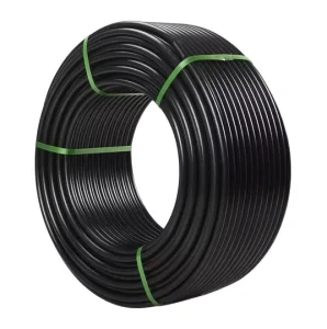 HDPE 6 Meter Custom Length Flexible Poly Hose Agricultural Irrigation Water Pipe Anti Corrosion Non Toxic Black 2.0 In. Diameter