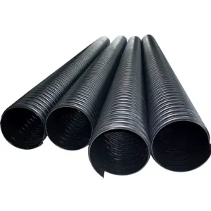 HDPE Black Plastic Drain Culvert 24 Inches PE Wall Corrugated Pipe Prices Factory Outlet China