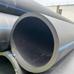 HDPE Black Plastic Water Pipe Roll Durable High Pressure PE Material HDPE Tube for Water Supply