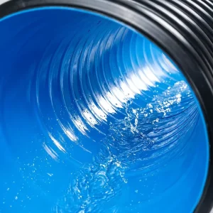 HDPE Corrugated PE100 Double Wall Flexible Eco Friendly High Pressure Plastic Tube Rubber Ring Connection Drainage 50