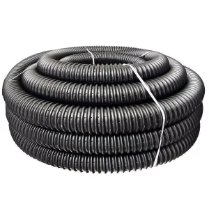 HDPE Corrugated Perforated Grooved Drainage Plastic Pipe Lightweight Durable