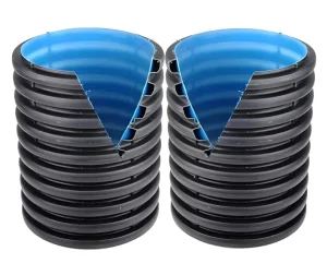 HDPE Double Wall Corrugated Drainage Pipe ASTM Certified Lightweight Flexible High Pressure Water Pipe Industrial Use