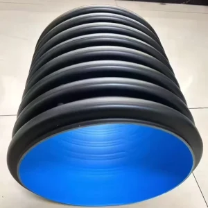 HDPE Double Wall Corrugated Drainage Pipe DN100-DN1200 for Drainage & Sewage System